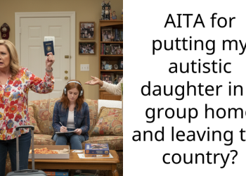 AITA for putting my autistic daughter in a group home and leaving the country?