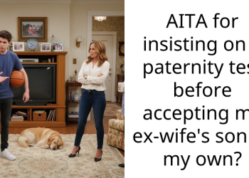 AITA for insisting on a paternity test before accepting my ex-wife’s son as my own?