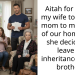 Aitah for telling my wife to tell her mom to move out of our home after she decided to leave all inheritance to her brother?