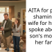 AITA for publicly shaming my wife for how she spoke about my son’s mom and her family?