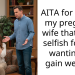 AITA for telling my pregnant wife that she’s selfish for not wanting to gain weight?