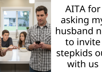 AITA for asking my husband not to invite stepkids out with us