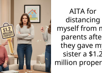 AITA for distancing myself from my parents after they gave my sister a $1.2 million property?