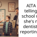 AITA for telling the school nurse she’s not a dentist and reporting her?