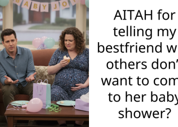 AITAH for telling my bestfriend why others don’t want to come to her baby shower?