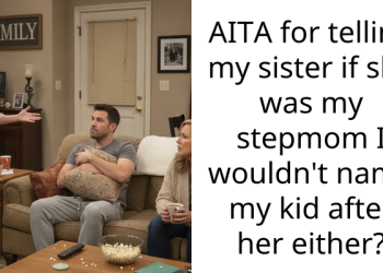 AITA for telling my sister if she was my stepmom I wouldn’t name my kid after her either?