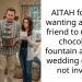 AITAH for not wanting a family friend to use my chocolate fountain at there wedding cuz I’m not invited
