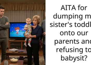 AITA for dumping my sister’s toddler onto our parents and refusing to babysit?