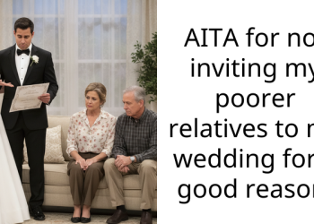 AITA for not inviting my poorer relatives to my wedding for a good reason.