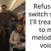 Refuse to switch seats, I’ll treat you to my melodious voice