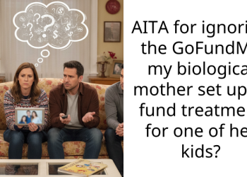 AITA for ignoring the GoFundMe my biological mother set up to fund treatment for one of her kids?