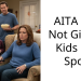 AITA For Not Giving Kids My Spot