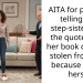 AITA for publicly telling my step-sister that the quote from her book can’t be stolen from her because it isn’t hers?