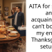 AITA for saying an acquaintance can’t borrow my entire Thanksgiving setup?