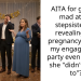 AITA for getting mad at my stepsister for revealing her pregnancy during my engagement party even though she “didn’t mean to”?