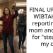 FINAL UPDATE: WIBTAH For reporting my mom and sister for “stealing” my car