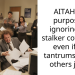 AITAH for purposely ignoring my stalker coworker even if his tantrums affect others jobs?