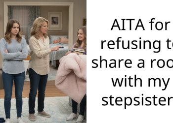 AITA for refusing to share a room with my stepsister?