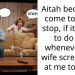Aitah because I come to a full stop, if it’s safe to do so, whenever my wife screetches at me to stop.