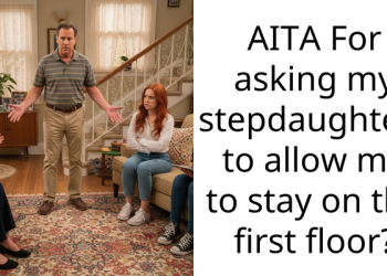 AITA For asking my stepdaughters to allow me to stay on the first floor?