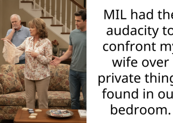 MIL had the audacity to confront my wife over private things found in our bedroom.
