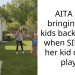 AITA for bringing my kids back inside when SIL sent her kid out to play?