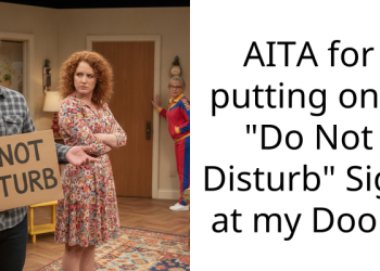 AITA for putting on a “Do Not Disturb” Sign at my Door?