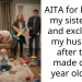 AITA for kicking my sister out and excluding my husband after they made our 2 year old cry?