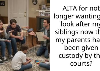 AITA for not longer wanting to look after my siblings now that my parents have been given custody by the courts?