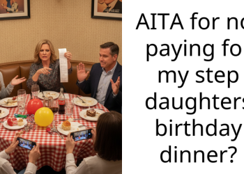 AITA for not paying for my step daughters birthday dinner?