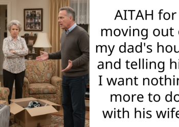 AITAH for moving out of my dad’s house and telling him I want nothing more to do with his wife?