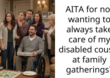AITA for not wanting to always take care of my disabled cousin at family gatherings?