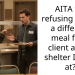 AITA for refusing to buy a different meal for a client at the shelter I work at?