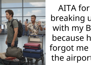 AITA for breaking up with my BF because he forgot me at the airport?