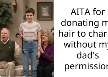 AITA for donating my hair to charity without my dad’s permission