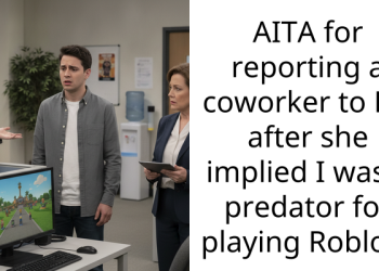 AITA for reporting a coworker to HR after she implied I was a pr****or for playing Roblox?