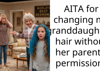 AITA for changing my granddaughters hair without her parents’ permission?
