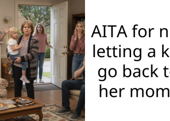 AITA for not letting a kid go back to her mom?