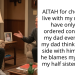 AITAH for choosing to live with my mom and have only court ordered contact with my dad even though my dad thinks I should side with him because he blames my mom for my half sister’s death?