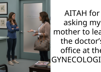 AITAH for asking my mother to leave the doctor’s office at the GYNECOLOGIST?