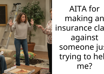 AITA for making an insurance claim against someone just trying to help me?
