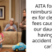 AITA for not reimbursing my ex for cleaning fees caused by our daughter having an accident in the car?