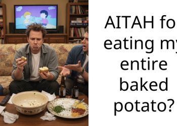 AITAH for eating my entire baked potato?