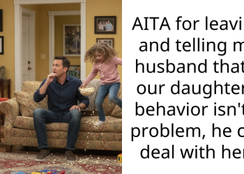 AITA for leaving and telling my husband that if our daughter’s behavior isn’t a problem, he can deal with her?