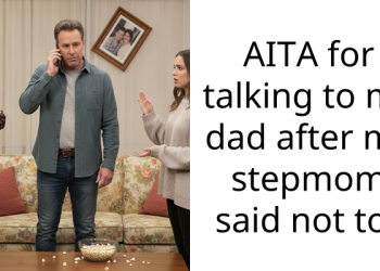 AITA for talking to my dad after my stepmom said not to?