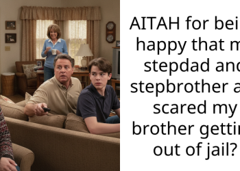 AITAH for being happy that my stepdad and stepbrother are scared my brother getting out of jail?