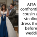 AITA for confronting my cousin about stealing my dress the night before her wedding?