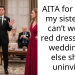 AITA for telling my sister she can’t wear a red dress to my wedding or else she is uninvited