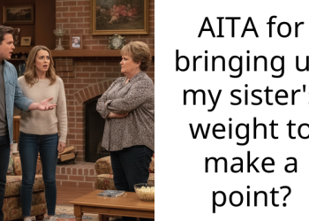 AITA for bringing up my sister’s weight to make a point?