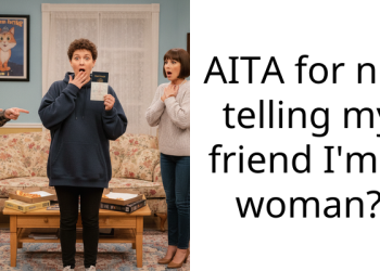 AITA for not telling my friend I’m a woman?